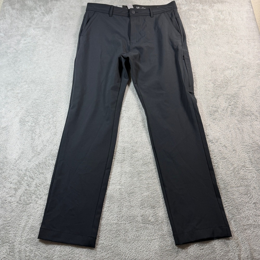 Hurley Hybrid Performance Pants Mens 32x32 Black Stretch Water Repellent NWT